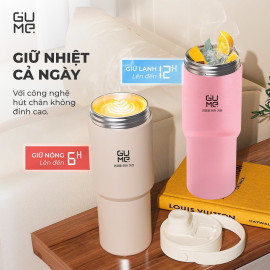 Cốc giữ nhiệt Inox 316 phủ gốm GUME GM-F3301 dung tích 735ml