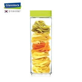 Hũ thủy tinh vuông Glasslock Hàn Quốc IP606 dung tích 1300ml - Made in Korea