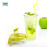 Ly thủy tinh chia vạch có nắp Glasslock Flat Shaker PC818S 450ml