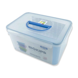 Hộp đựng thực phẩm Komax Biokips 11.5L có quai xách, xuất xứ Hàn Quốc