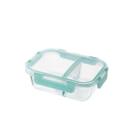 Hộp thủy tinh chia 2 ngăn Lock&Lock LLG457 dung tích 860ml