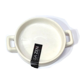Dĩa sứ tròn đựng gia vị 2 quai Casa Zen designed b..
