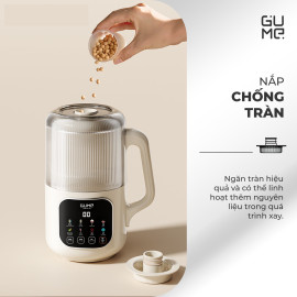 Máy làm sữa hạt Gume Mini Pro Ultra MSB03 cách âm đa lớp 1.2L chuẩn Hàn