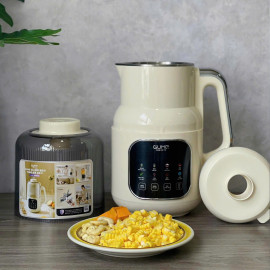 Máy làm sữa hạt Gume Mini Pro Ultra MSB03 cách âm đa lớp 1.2L chuẩn Hàn