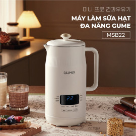 Máy làm sữa hạt GUME Hàn Quốc MSB22 dung tích 1.2L, bảo hành 12 tháng