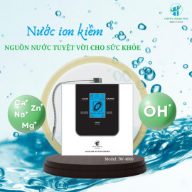 Máy lọc nước ion kiềm Happy Home Pro IW-4000 - Made in Korea