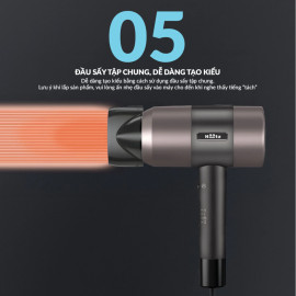 Máy sấy tóc Haatz Hàn Quốc CIM908 công suất 2200W với 3 mức gió thông minh