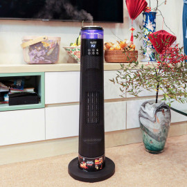 Máy sưởi gốm kiêm bù ẩm Ceramic GUME Hàn Quốc GM-S2558 điều khiển bằng giọng nói