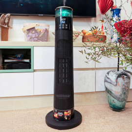 Máy sưởi gốm kiêm bù ẩm Ceramic GUME Hàn Quốc GM-S2558 điều khiển bằng giọng nói