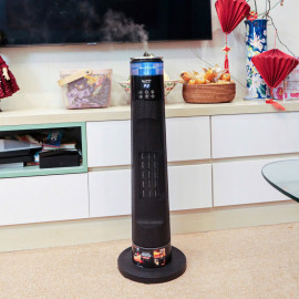 Máy sưởi gốm kiêm bù ẩm Ceramic GUME Hàn Quốc GM-S2558 điều khiển bằng giọng nói