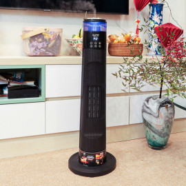 Máy sưởi gốm kiêm bù ẩm Ceramic GUME Hàn Quốc GM-S2558 điều khiển bằng giọng nói