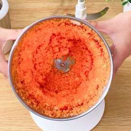 Máy xay thịt đa năng 2 cối inox Haatz Hàn Quốc CIM382, bảo hành 24 tháng