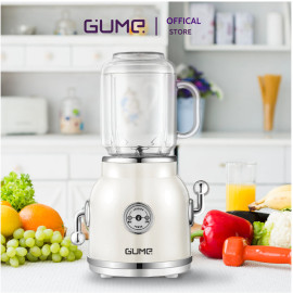 Máy xay sinh tố đa năng 2 cối 600ml Gume Korea GMB-01 lưỡi dao 6 cánh