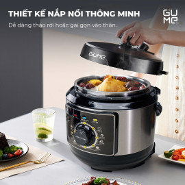 Nồi áp suất điện đa năng Gume Hàn Quốc GM-PC2838 dung tích 6L, công suất 1000W