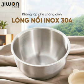 Nồi cơm điện tử tách đường ruột Inox 304 JIWON Hàn Quốc JW-34F dung tích 1.2L