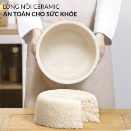 Nồi cơm điện tử ruột sứ Haatz Hàn Quốc CIM250 dung tích 1.4L