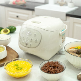 Nồi cơm điện tử ruột sứ Haatz Hàn Quốc CIM250 dung tích 1.4L