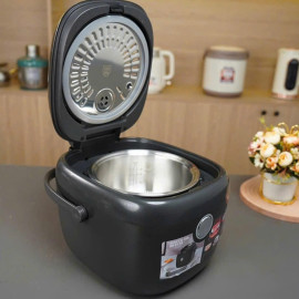 Nồi cơm điện tử ruột inox 316 Gume Hàn Quốc RC1430 tặng kèm ruột phủ sứ