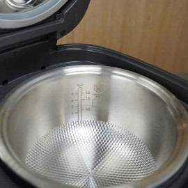Nồi cơm điện tử ruột inox 316 Gume Hàn Quốc RC1430 tặng kèm ruột phủ sứ