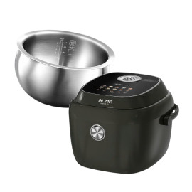 Nồi cơm điện tử ruột inox 316 Gume Hàn Quốc RC1430 tặng kèm ruột phủ sứ
