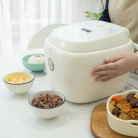 Nồi cơm điện tử giảm đường 1.6L Haatz Korea HRC160 ruột inox 316