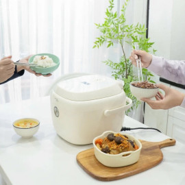 Nồi cơm điện tử giảm đường 1.6L Haatz Korea HRC160 ruột inox 316