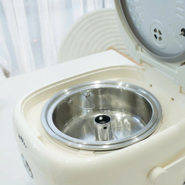 Nồi cơm điện tử giảm đường 1.6L Haatz Korea HRC160 ruột inox 316
