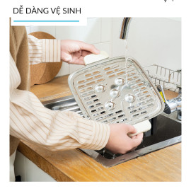 Nồi hấp điện đa năng 3 tầng Haatz CIM371 dung tích 10L công suất 1000W (vỉ inox)