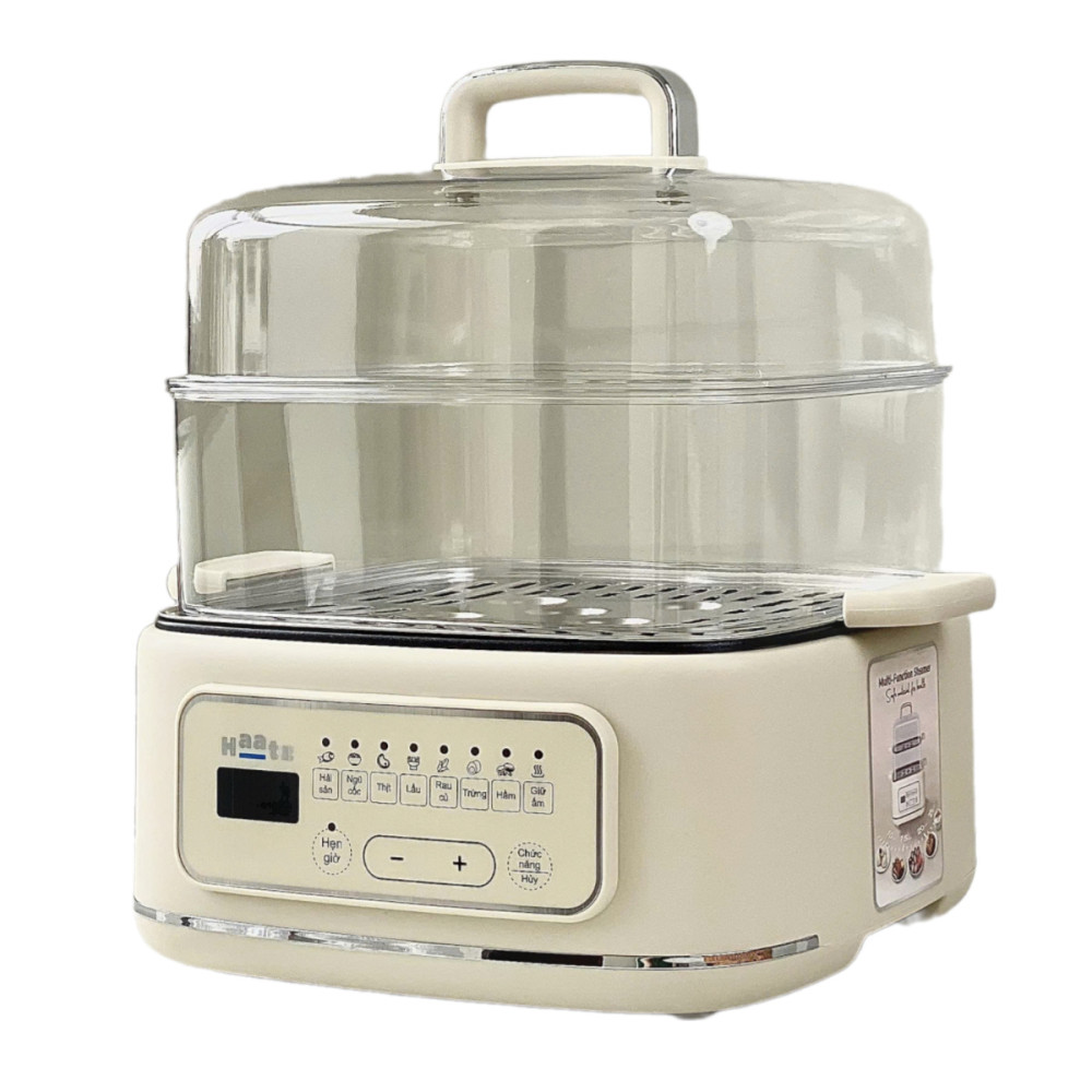 Nồi hấp điện đa năng 3 tầng Haatz CIM371 dung tích 10L công suất 1000W (vỉ inox)