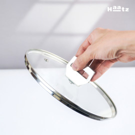 Nồi inox 316 đúc nguyên khối Haatz Hàn Quốc size 22cm, bảo hành 5 năm