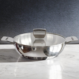 Nồi lẩu inox 316 đúc liền khối HAATZ CIC6620 size 26cm kèm vung kính