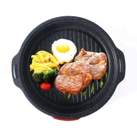 Nồi lẩu 2 ngăn kèm khay nướng điện Well Cook Hàn Quốc TC-N9200G - Made in Korea