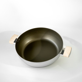 Nồi lẩu Inox 316 đúc liền 7 lớp chống dính Haatz Titanium Aura 30cm
