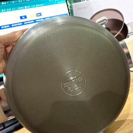 Nồi lẩu Inox 316 đúc liền 7 lớp chống dính Haatz Titanium Aura 30cm