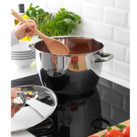 Nồi Inox 304 cao cấp 5 đáy Edelkochen Hàn Quốc 18cm thành cao 12cm