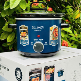 Nồi kho cá, nấu cháo chậm Gume Hàn Quốc 3L PC2303