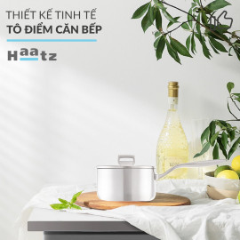 Quánh Inox 316 đúc nguyên khối Haatz Hàn Quốc size 18cm, bảo hành 5 năm