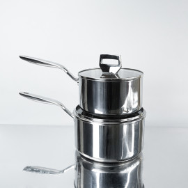 Quánh Inox 316 thân đúc đáy liền Haatz Hàn Quốc size 16cm, bảo hành 5 năm