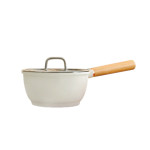 Quánh chống dính phủ gốm Haatz Hàn Quốc size 18cm vung kính đáy từ