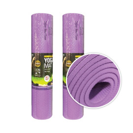 Thảm tập Yoga Lock&Lock MAT212 size 61x183cm màu tím