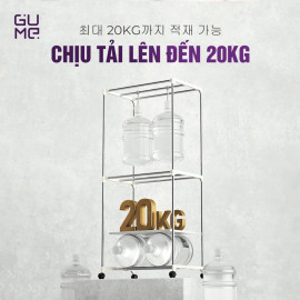 Tủ sấy quần áo Gume Hàn Quốc GM-8222 gấp gọn, có bánh xe kèm khiển từ xa