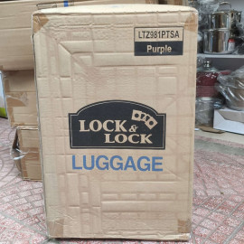 Vali kéo có khóa số du lịch Lock&Lock Travel Zone LTZ981BTSA 20inch màu Purple