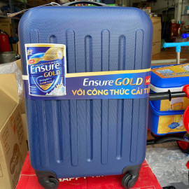 Vali du lịch xách tay có khóa số LocknLock Travel Zone LTZ615BLU 20inch - Ensure Gold