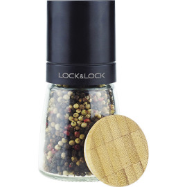 Lọ xay tiêu thủy tinh lưỡi sứ cầm tay 140ml Lock&Lock CKO115