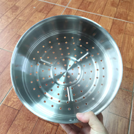 Xửng hấp Inox 304 Kims Cook Hàn Quốc size 24cm, bảo hành 2 năm