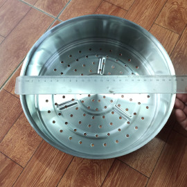 Xửng hấp Inox 304 Kims Cook Hàn Quốc size 24cm, bảo hành 2 năm