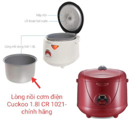 Ruột nồi cơm điện cơ 1.8L Cuckoo CR-1021 Made in Korea, hàng chính hãng