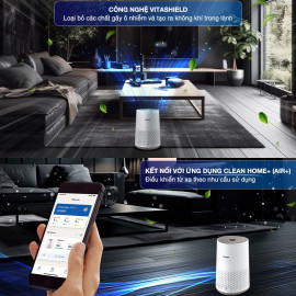 Máy lọc không khí Philips AC0650/10 công suất 12W, điểu khiển App Clean Home+