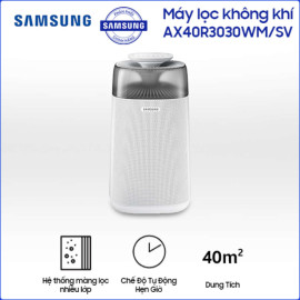 Máy lọc không khí Samsung AX40R3030WM sản xuất Thái Lan, bảo hành 12 tháng