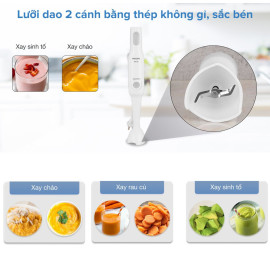 Máy xay cầm tay đa năng ProMix Philips HR2531 công suất 650W